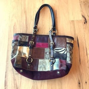 Coach Authentic Patchwork Purse